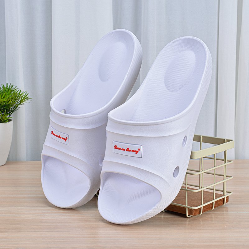 2024 Summer EVA Sport Custom Logo Colors Slide Slipper Sandals Men Unisex Casual Lace-Up Slippers for Outdoor Use Beach Indoor
