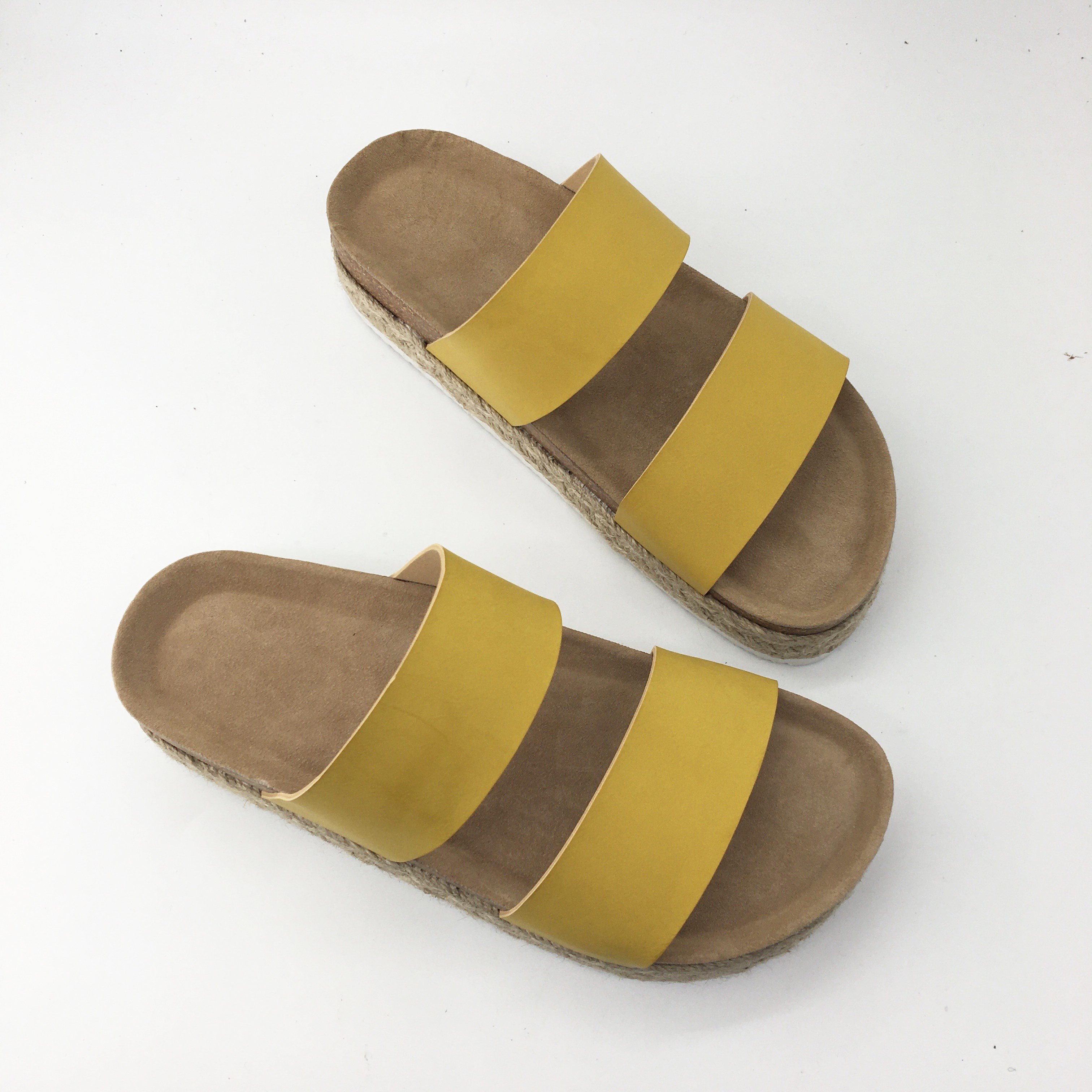 Custom Wedge Slide Slippers Women Shoes Ladies Sandals Customized Flat Cork Sole Outdoor Foot Wear Casual EVA PU