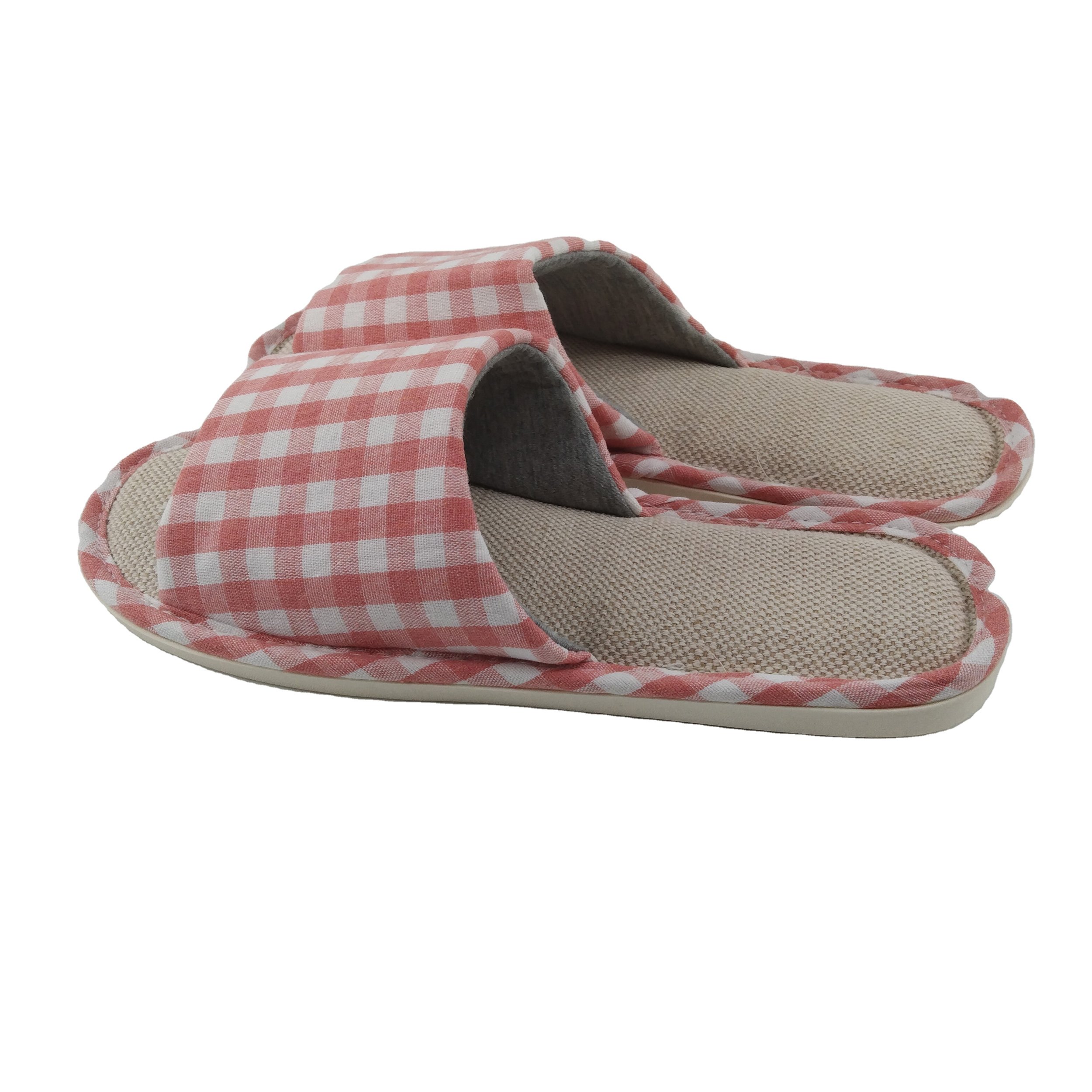 Women Shoes Indoor Floor Soft Couple Linen Sandals For Women And Ladies Women's Shoes Slides Slippers