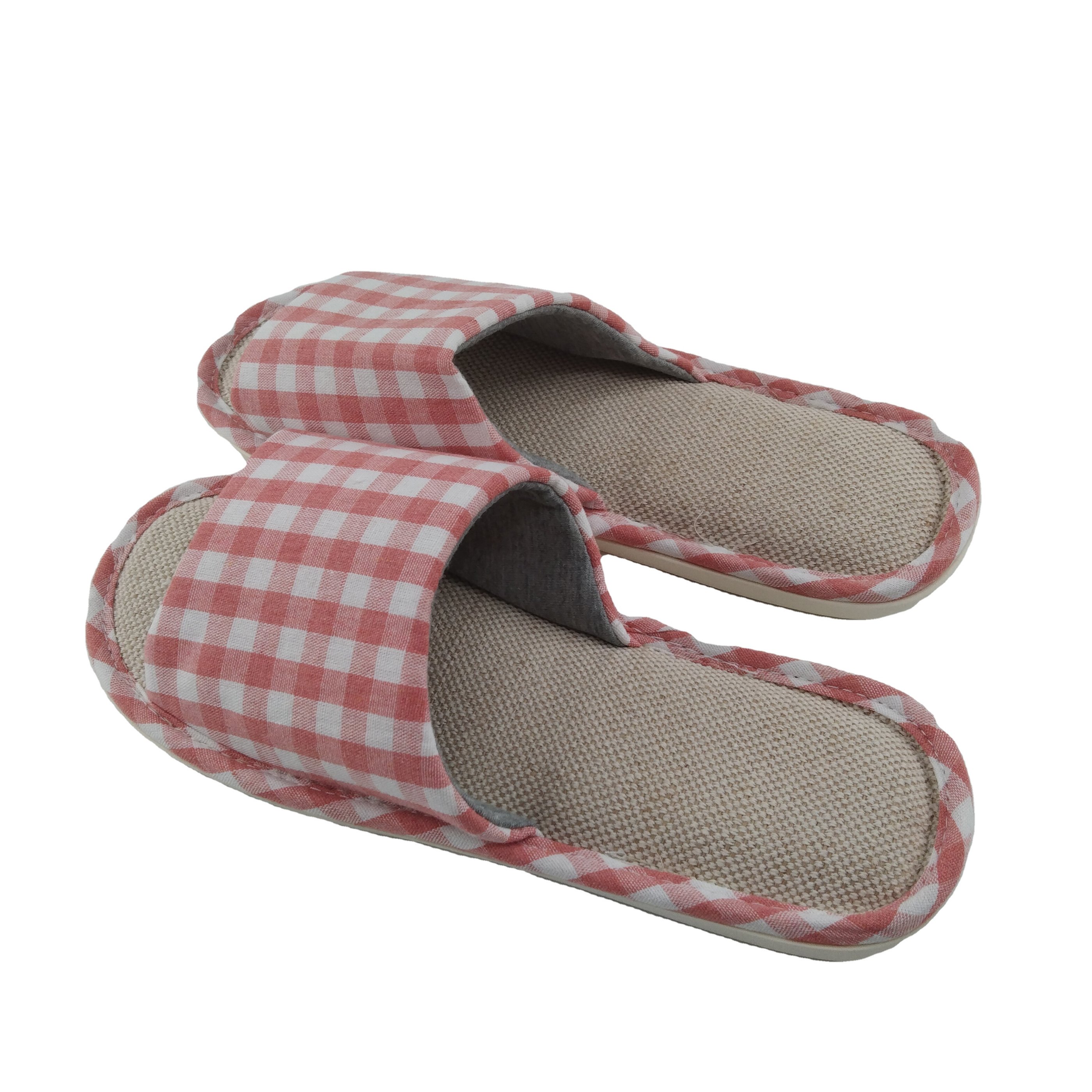 Women Shoes Indoor Floor Soft Couple Linen Sandals For Women And Ladies Women's Shoes Slides Slippers