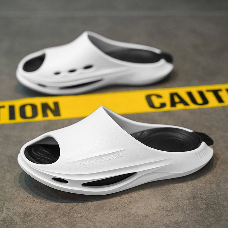 Factory Wholesale Summer New Style Cool Men's Anti-slip Eva Flat Beach Slides Slippers Breathable slipper Soft Shoes for Brands