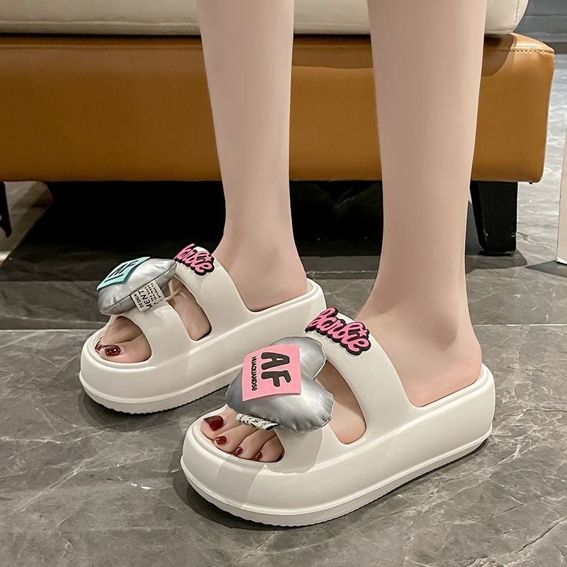 Summer Outdoor House Home Beach Slippers Shoes Fashion Luxury Ladies EVA Slides Slippers For Women