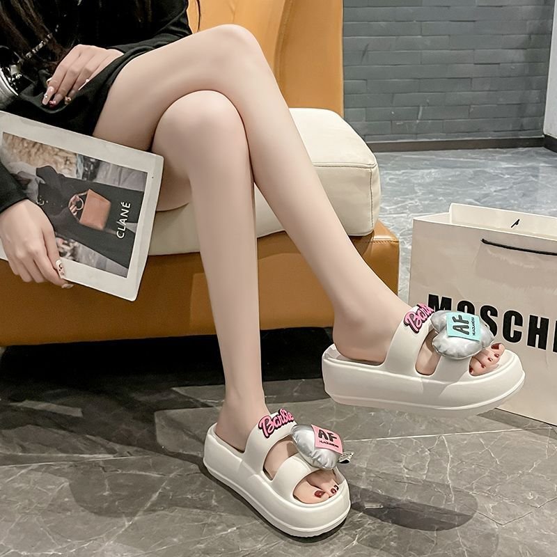 Summer Outdoor House Home Beach Slippers Shoes Fashion Luxury Ladies EVA Slides Slippers For Women