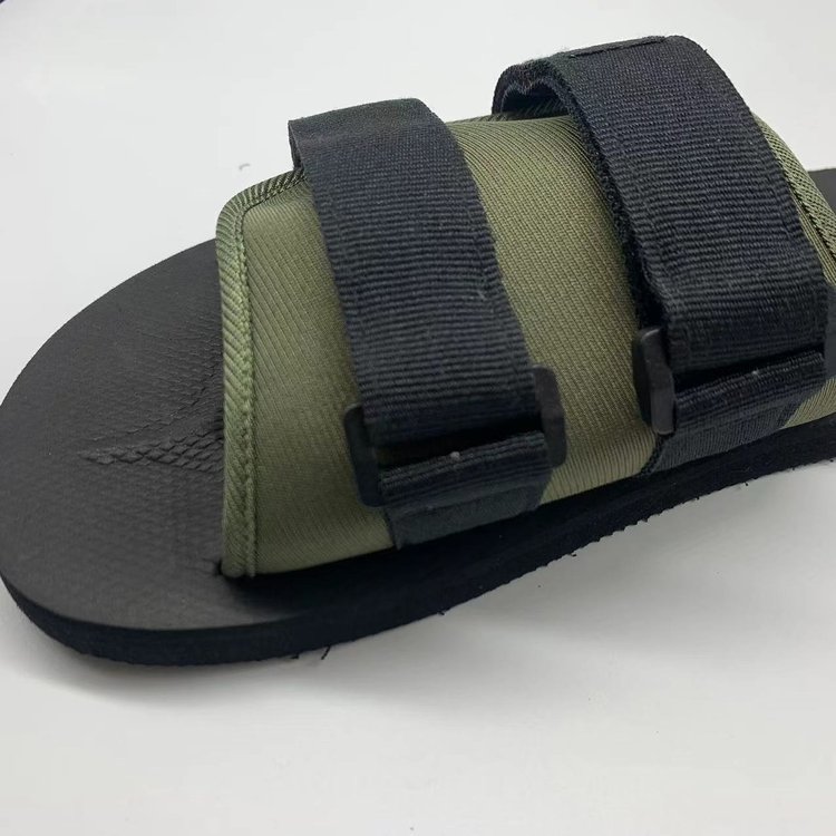 Bosirui Wholesale Price Lining Material Textiles Outdoor Summer Man Slipper Summer Beach Shoes Non-slip Flip-flops Slippers