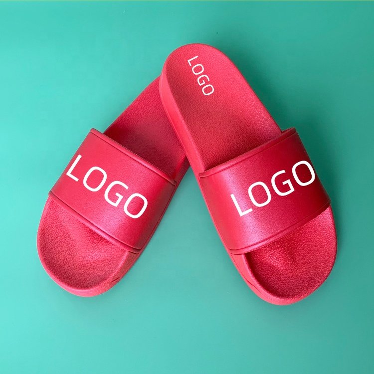 Comfortable Soft Plain Color Unisex PVC Women Slippers Sandals Fashion 2024 Wholesale Sandals Custom Slides