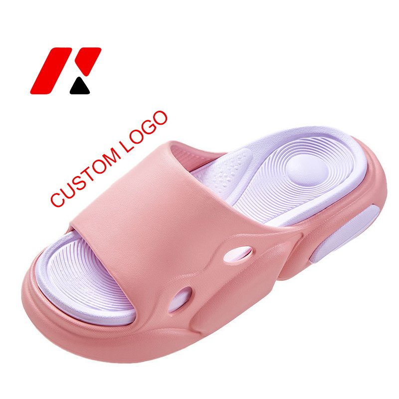 Custom Logo Eva Sports Sandals High Quality 4cm Thick Home Slippers Comfortable Soft Slipper Men Shoe Slides Slippers For Summer