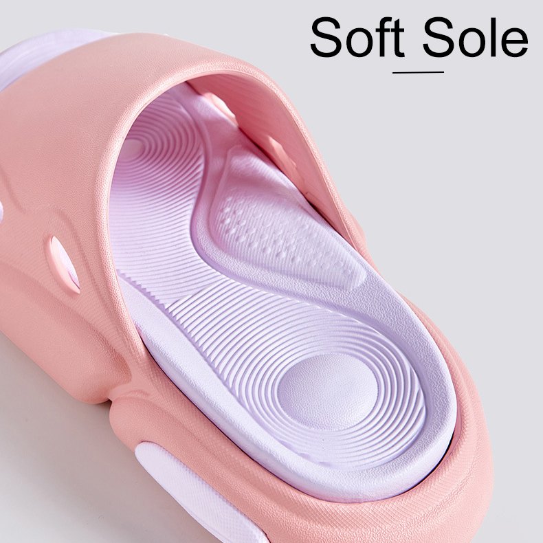 Custom Logo Eva Sports Sandals High Quality 4cm Thick Home Slippers Comfortable Soft Slipper Men Shoe Slides Slippers For Summer