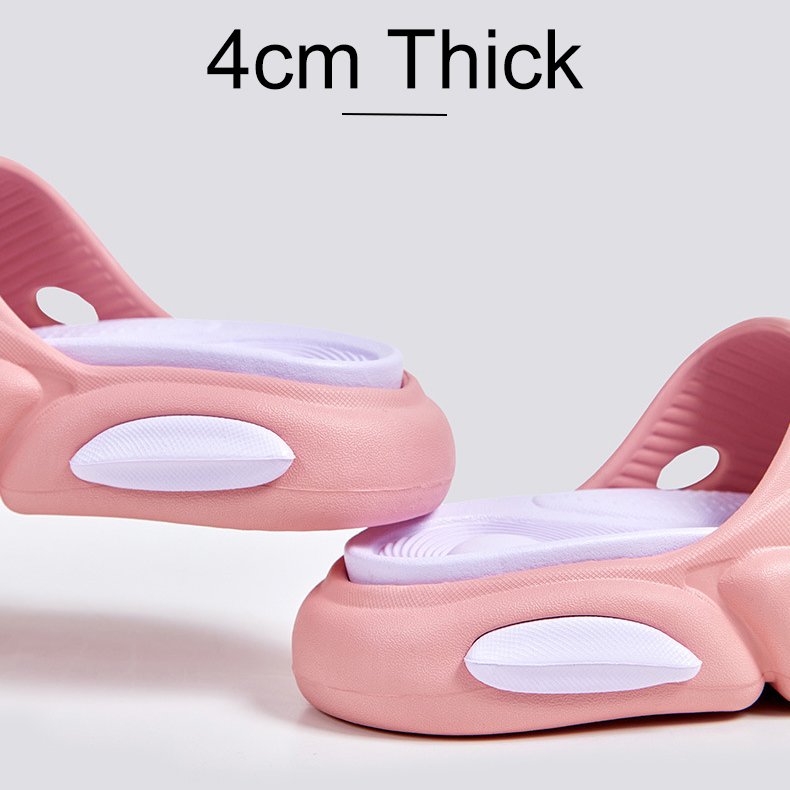 Custom Logo Eva Sports Sandals High Quality 4cm Thick Home Slippers Comfortable Soft Slipper Men Shoe Slides Slippers For Summer