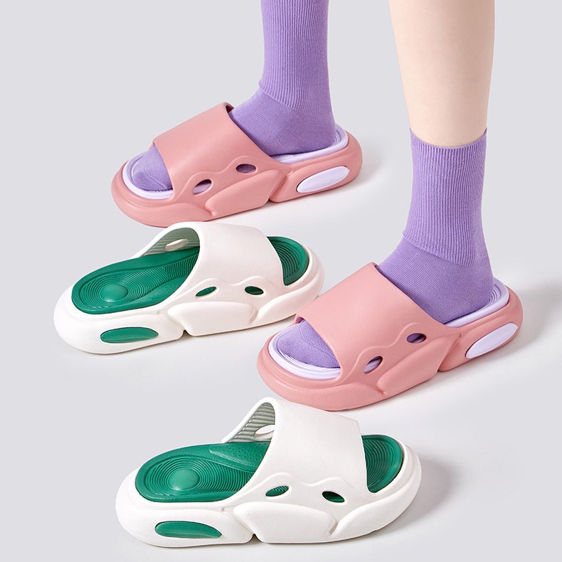 Custom Logo Eva Sports Sandals High Quality 4cm Thick Home Slippers Comfortable Soft Slipper Men Shoe Slides Slippers For Summer
