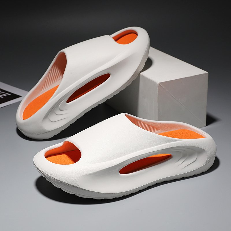 Custom Logo fashion Casual slippers for men EVA lightweight thick sole outdoor Slippers Custom Logo Slide