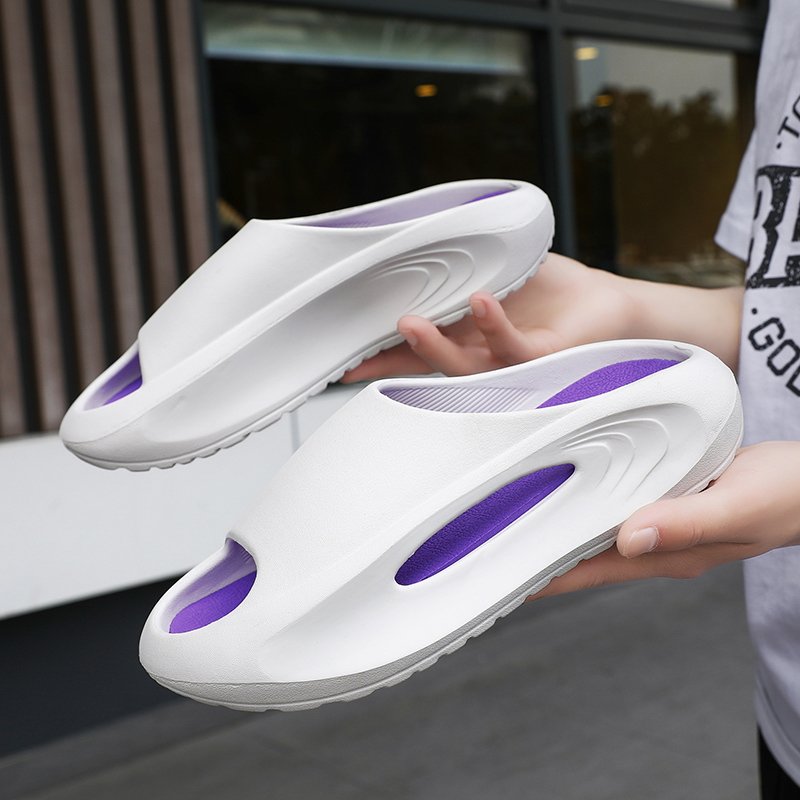 Custom Logo fashion Casual slippers for men EVA lightweight thick sole outdoor Slippers Custom Logo Slide