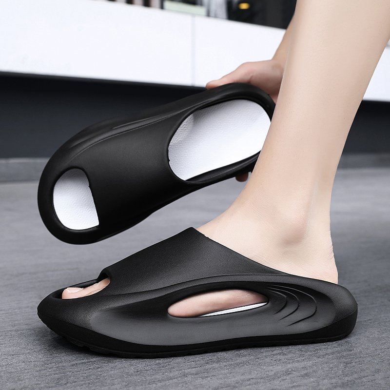 Custom Logo fashion Casual slippers for men EVA lightweight thick sole outdoor Slippers Custom Logo Slide