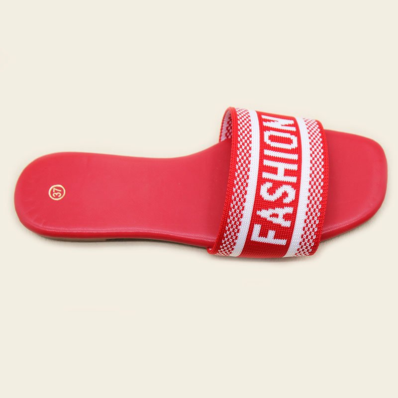 Wholesale high quality summer breathable lightweight women's flats Mauritius popular styles outdoor ladies open-toed slippers