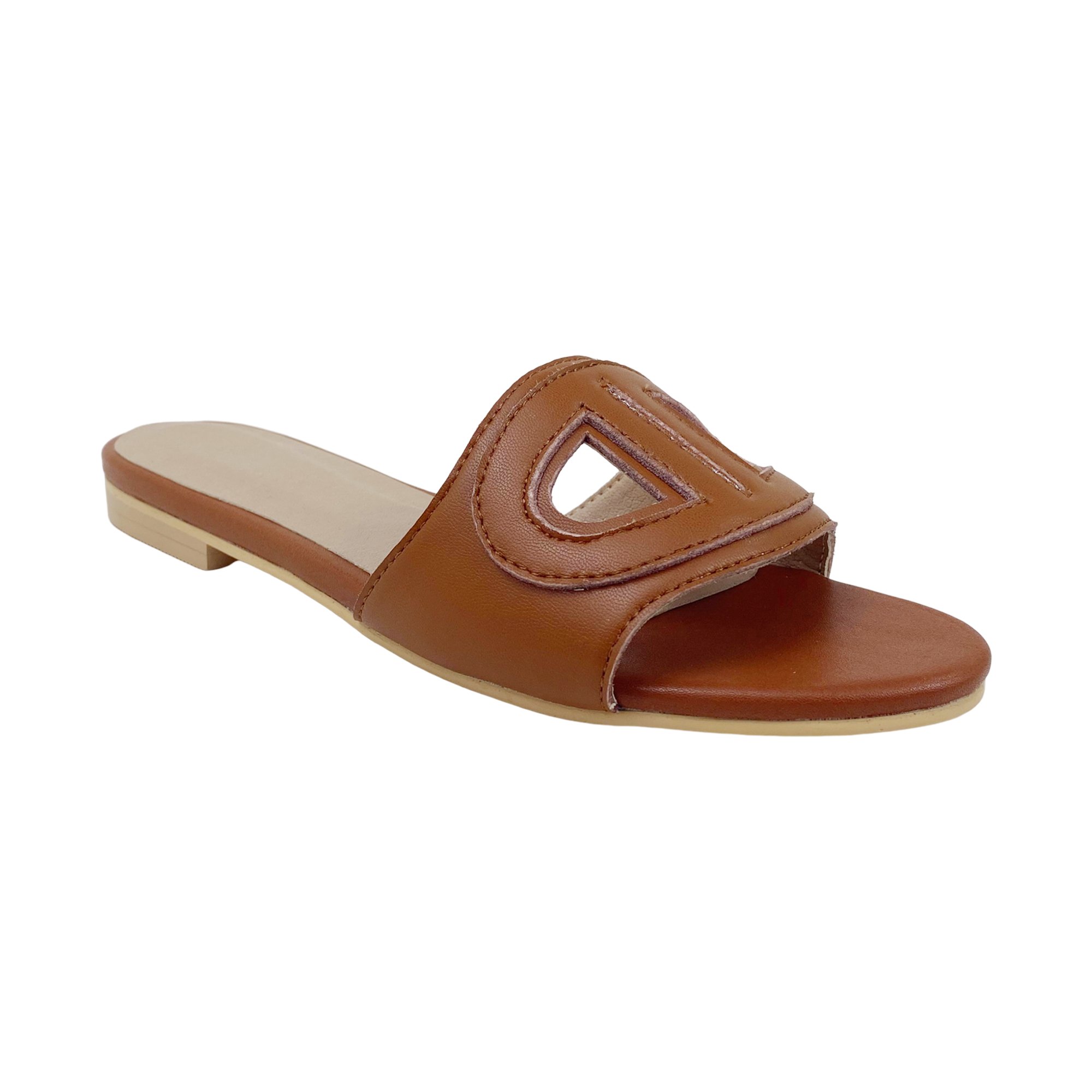 Hot latest design ladies slippers slides slippers flat sandals for women and Ladies Leather woman sandals shoes