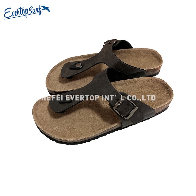 New style summer beach flat women's slippers flip-flops slippers home casual cork slides slippers