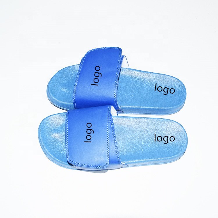 Custom Your Images Name Logo 3D Printing Men Adjusted Strap Slippers Home Family Slides Sandals Stylish Beach Slippers