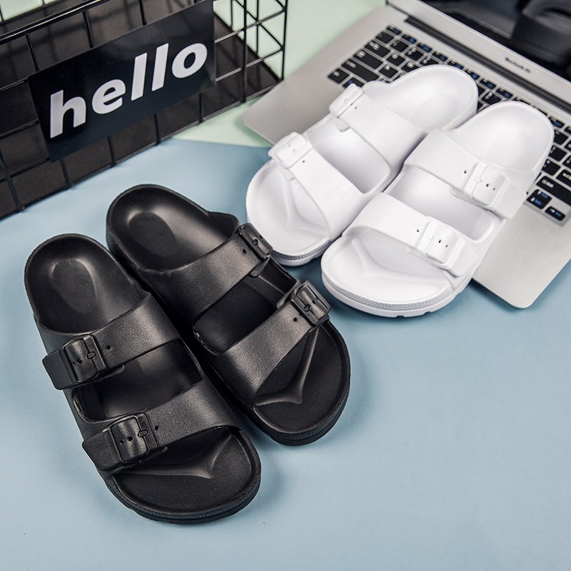 Comfortable Light Slippers Unisex Teenagers Fashion Casual Flat Slippers Men's Indoor and Outdoor Wholesale Cheap Summer EVA