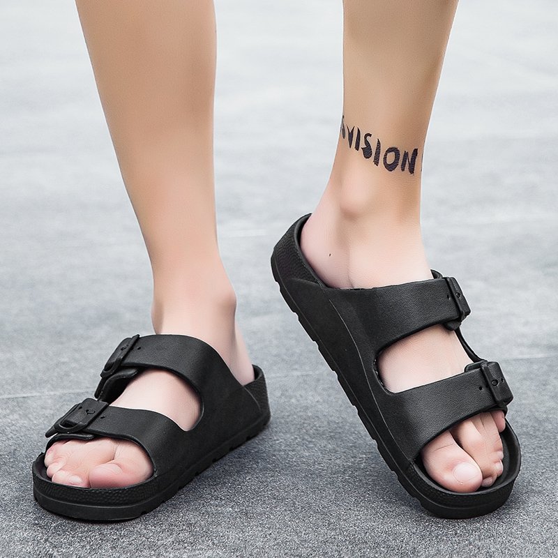 Comfortable Light Slippers Unisex Teenagers Fashion Casual Flat Slippers Men's Indoor and Outdoor Wholesale Cheap Summer EVA