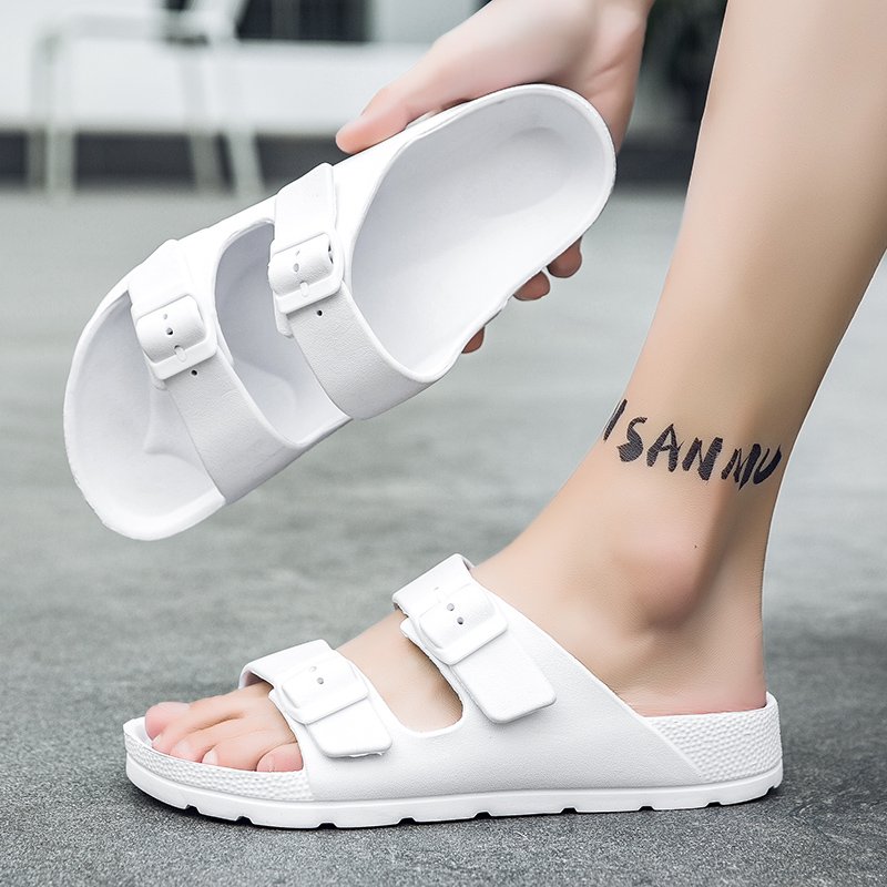 Comfortable Light Slippers Unisex Teenagers Fashion Casual Flat Slippers Men's Indoor and Outdoor Wholesale Cheap Summer EVA