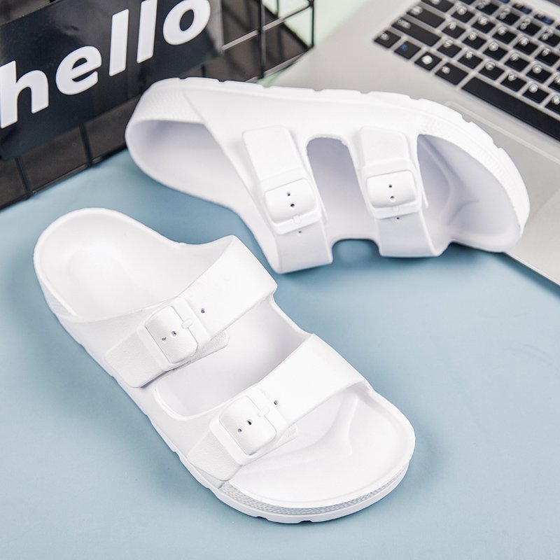 Comfortable Light Slippers Unisex Teenagers Fashion Casual Flat Slippers Men's Indoor and Outdoor Wholesale Cheap Summer EVA
