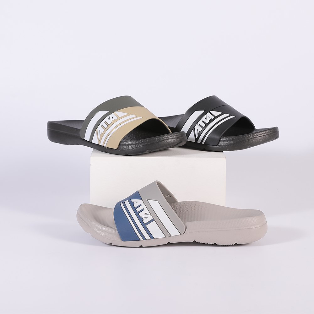 ATTA blue massage casual slides