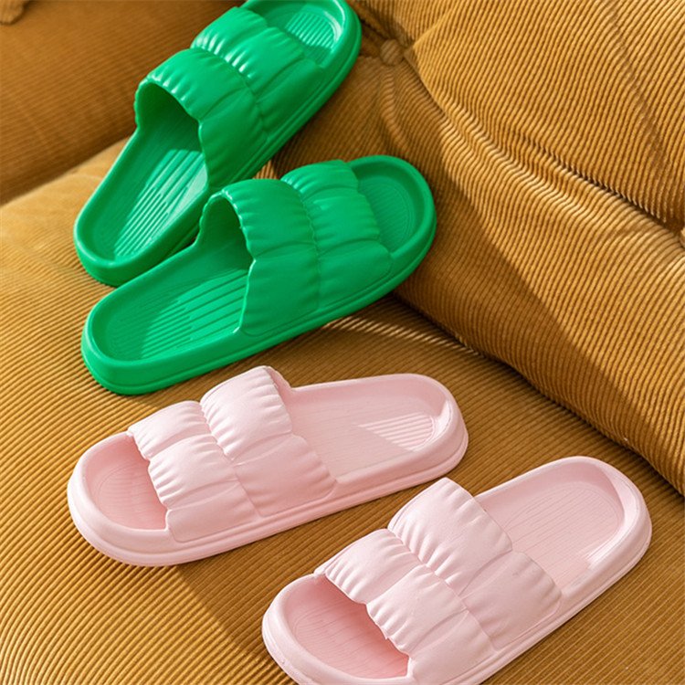 Thick Bottom Slippers Platform Bathroom Slides Non Slip Trend Designer Shoes Ladies Female Mule Shoes Flip flops Sandals