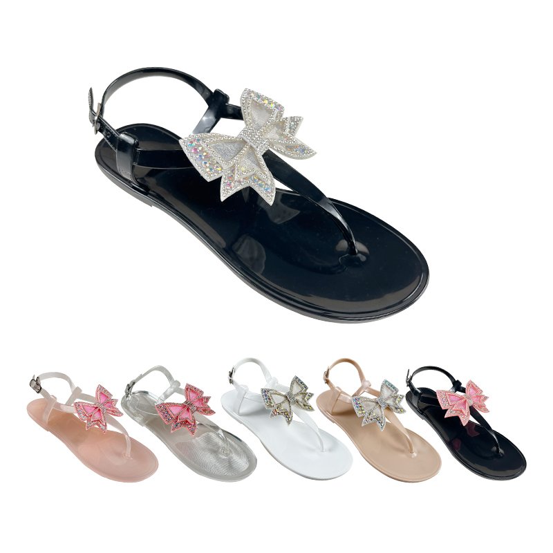 Slides Slippers Women Flip-Flops Ladies Woman Sandals 2022 Sandal Summer Custom And Wholesale diamond Jelly Shoes