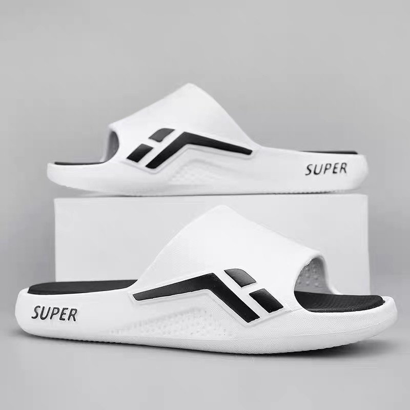 Pillow Slippers Thick Sole Unisex Home Shower Slides Quick Drying Sport Slippers Chancletas De Hombre Men Slides Custom Slippers