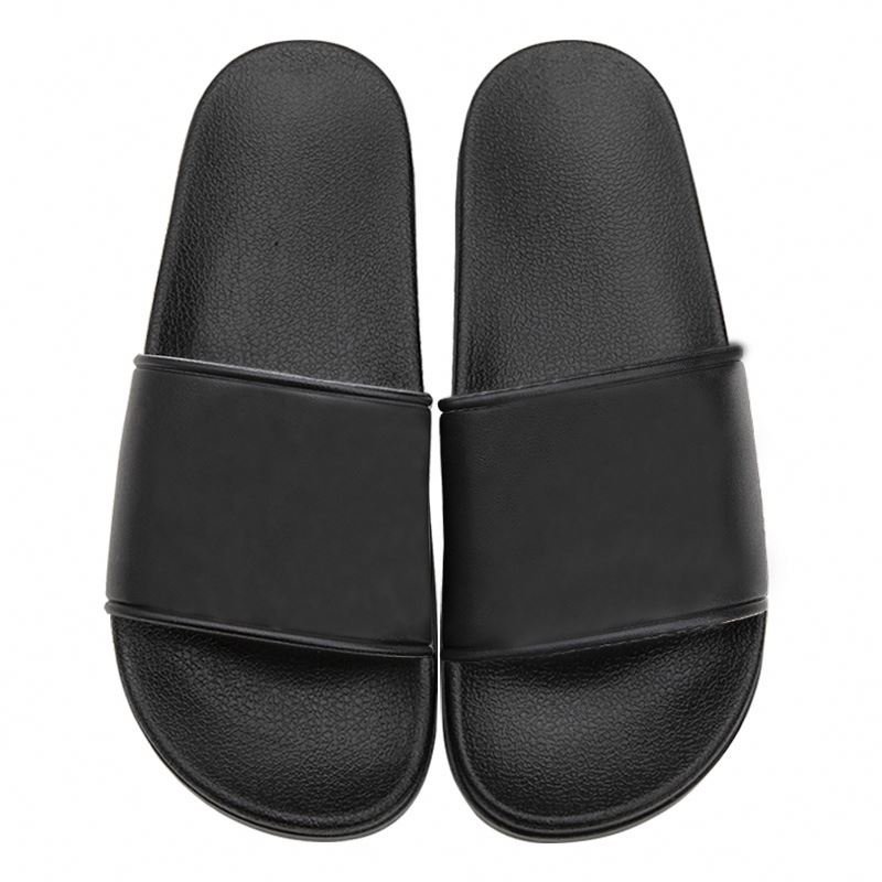 Wholesale Men Slides 2021 Custom logo Embossed 3D Print custom logo slides
