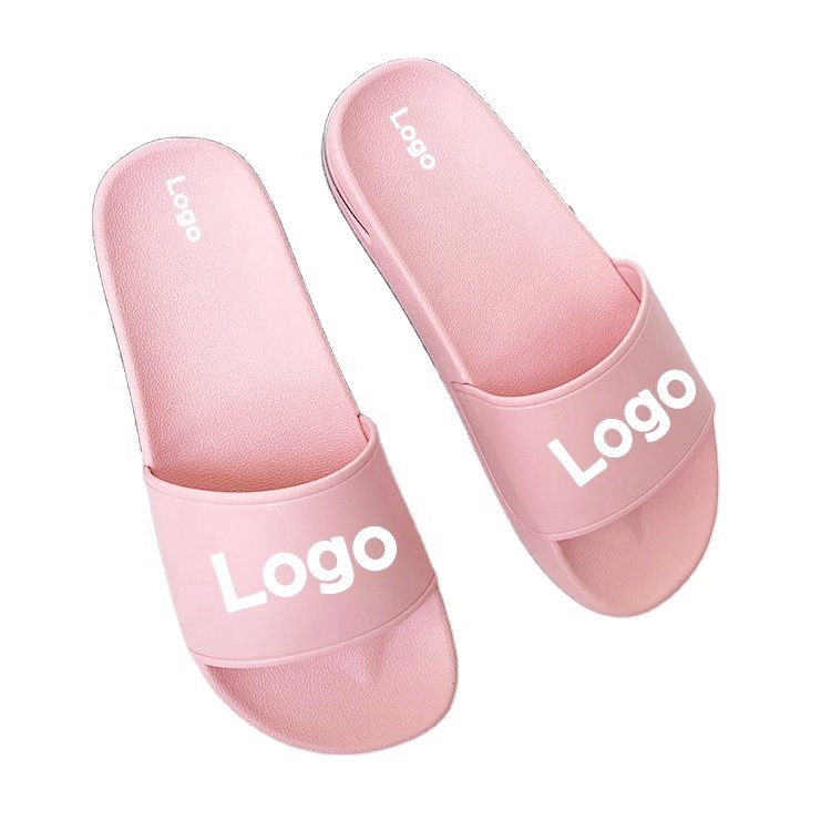 Ladies Comfortable Anti-slippery with Air Cushioned Slides Shoes Ladies PVC Slides Slippers for Women