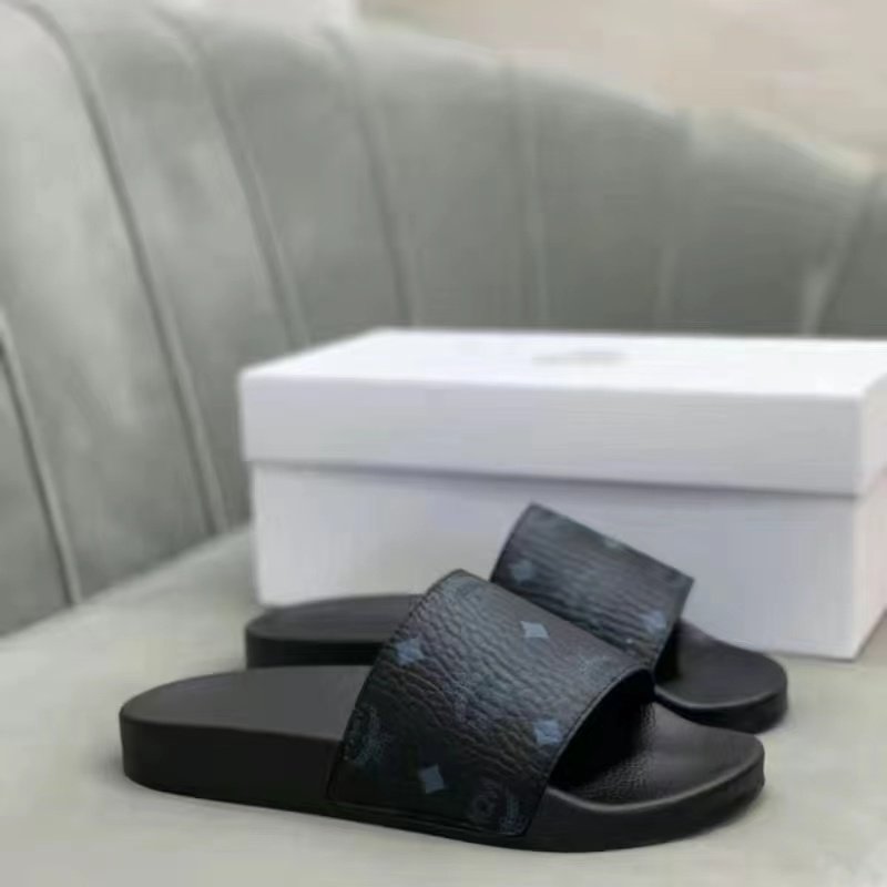 2024 Designer high quality brand MCCM slides sandals slippers women sandalias para dama de mujer feminina casual de verano