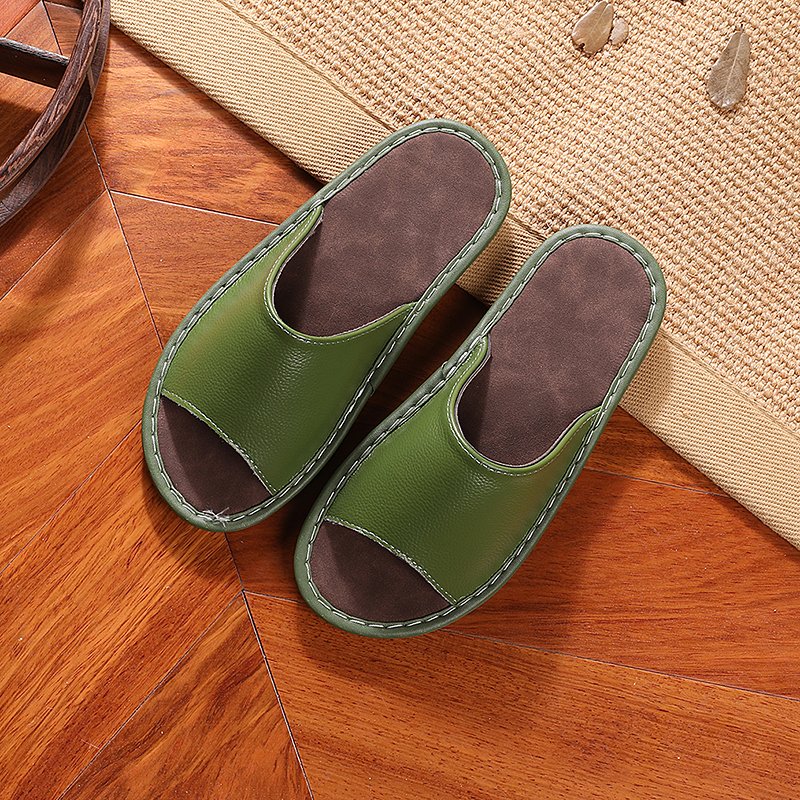 Factory direct 2024 new design summer lightweight ladies slipper and shoes women indoor PU slides for elderly