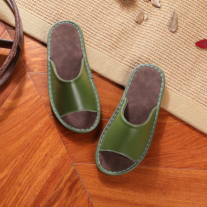 Factory direct 2024 new design summer lightweight ladies slipper and shoes women indoor PU slides for elderly