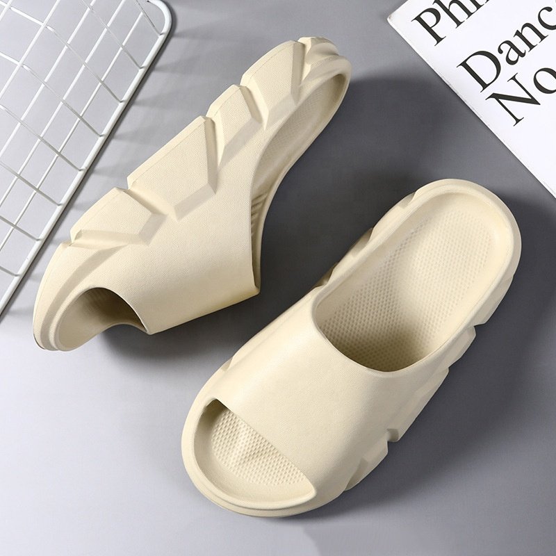 CUSTOM LOGO Fashion Summer Beach Casual Thick Soles Custom Men's Women's EVA Slides Sandals Slippers