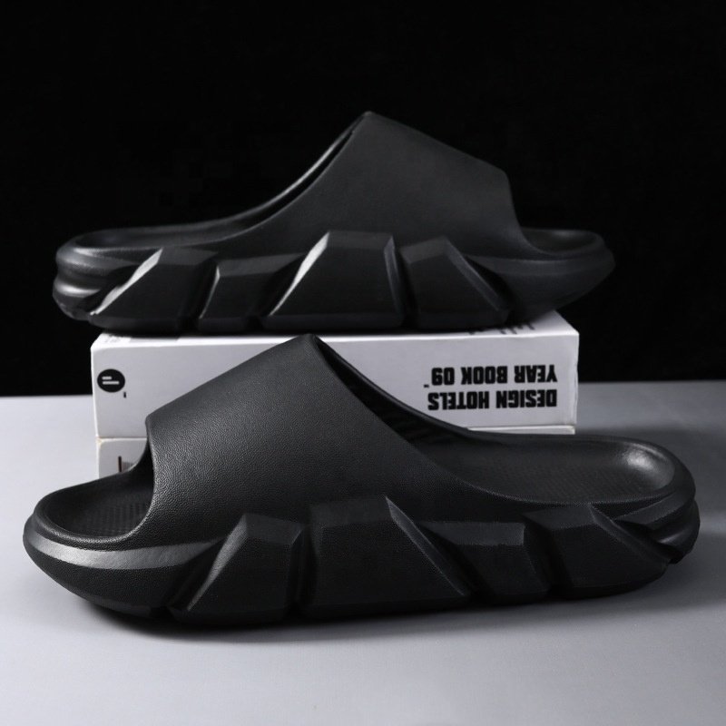 CUSTOM LOGO Fashion Summer Beach Casual Thick Soles Custom Men's Women's EVA Slides Sandals Slippers