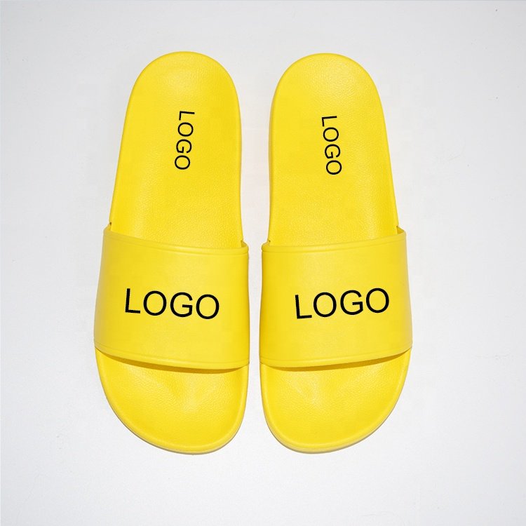 Unisex Custom Sliders, Slide Men Sandal Beach Slipper,custom Sandal Women ODM Hot Pvc-14 Printed/3d Logo/rubber Logo EU36- EU48