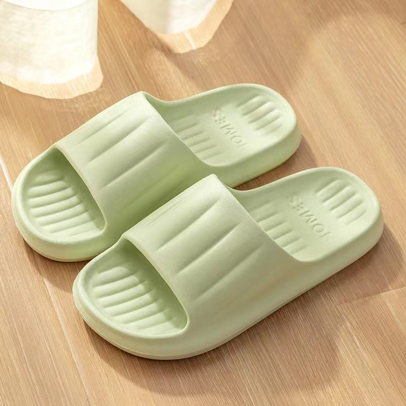 Anti-Slip And Deodorant Eva Slippers Men's Oversized Bathroom Shower Wear Resistant Fashion Thick Soles Outside Couple Slippers