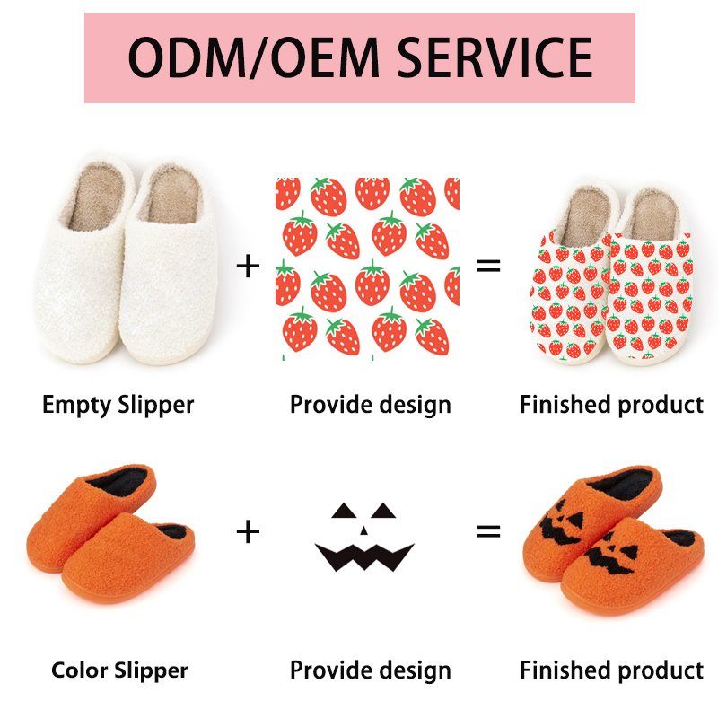 Customized Bow Slides Slippers Winter Fashion Fur Warm Ladies House Slippers Shoes Custom Fuzzy Slippers With Logo
