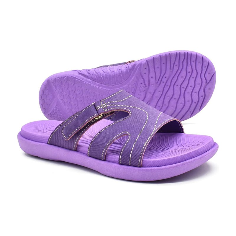 Custom Summer Fashion Trends Luxury Women's Beach Slide Slippers Sandals With Comfortable PU material and Soft EVA Sole