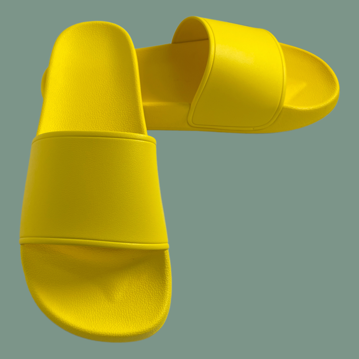 Factory Wholesale Custom Logo PVC PU Slippers Embossed Printing Flip Flops Anti-Slippery Waterproof Features Mesh Company Use