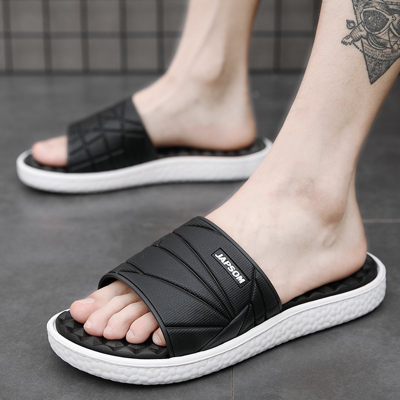 Custom designer Printed Slides Slippers Customized EVA soft embossed Beach men slippers for Men for Women