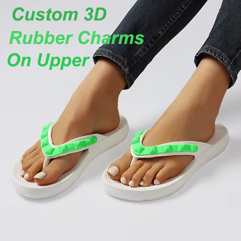 Beach Flip Flop For Women Custom Flip Flop Slides Arch Support Orthotics Sandals Spa Wedding Party Soft Slippers Customized Logo