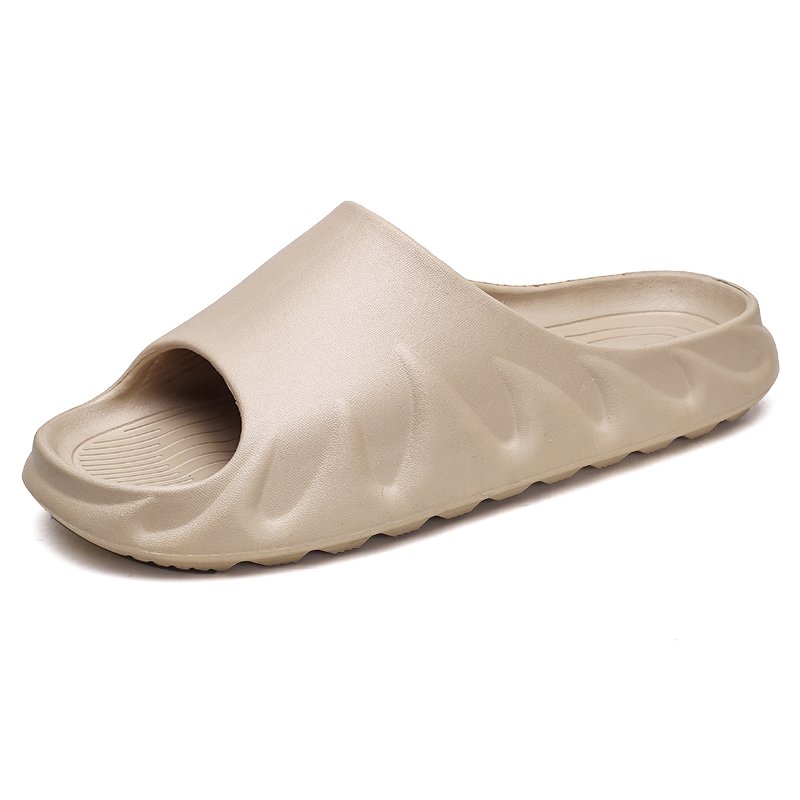 Best selling design LOGO classic comfort chanclas hombre men's fluffy house bedroom home indoor bathroom slides slippers
