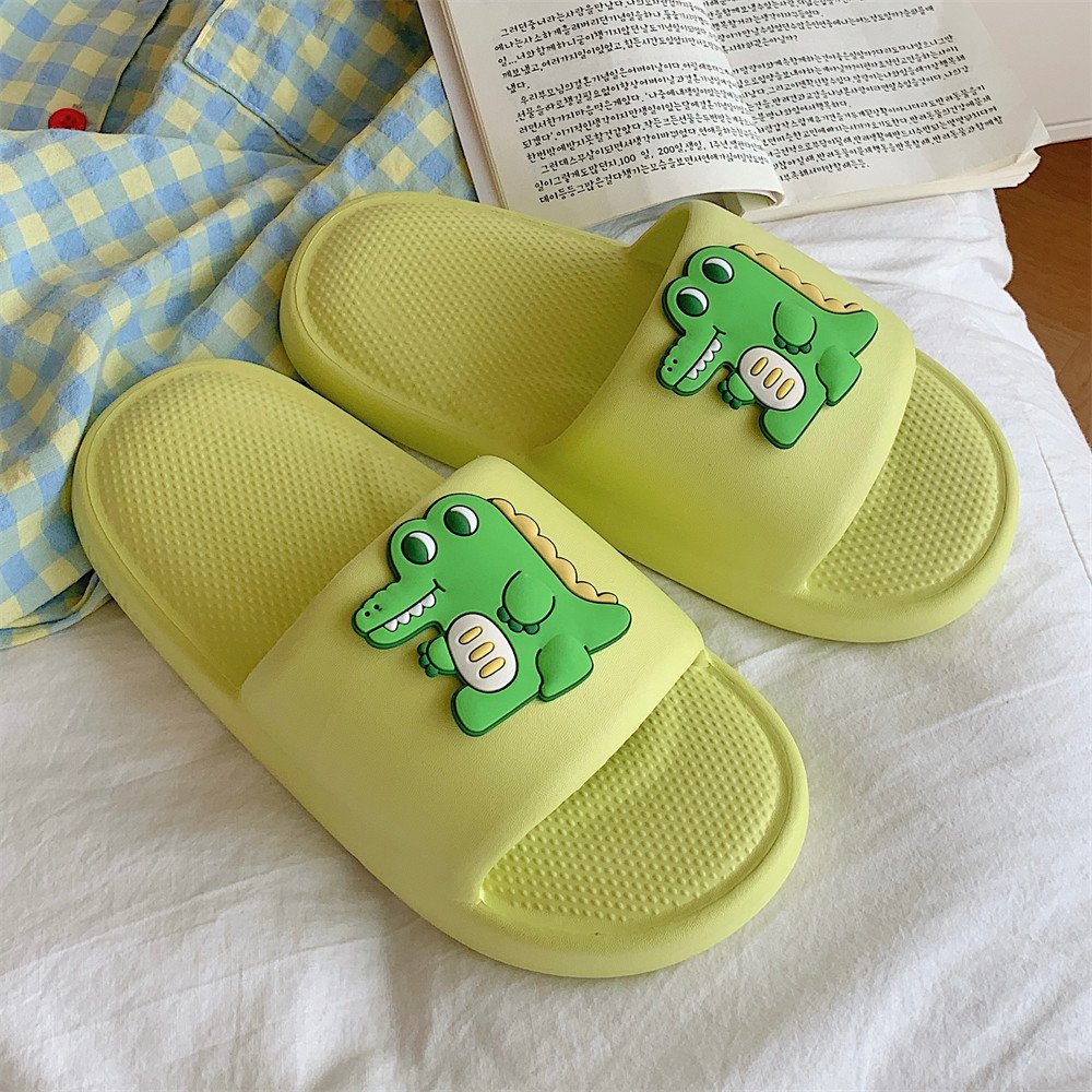 XIXITIAO summer dinosaur animal female sandals women indoor outdoor eva bathroom slippers pillow house shoes slides slippers