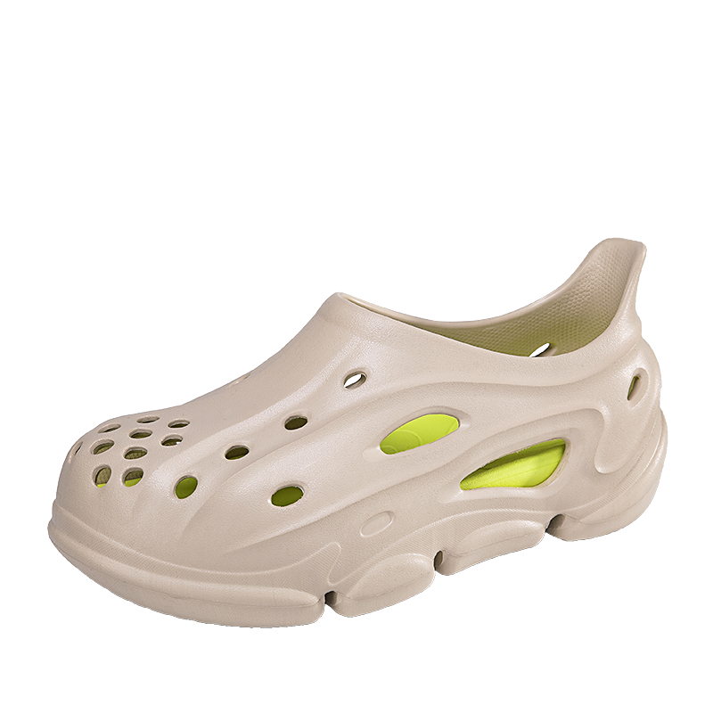 Beach Sandals Slides Slippers Breathable Non-Slip Thick Sole Odor-Resistant Men's Sport EVA Shoes Summer