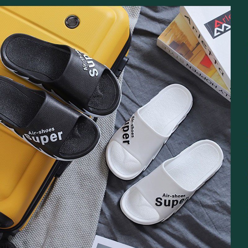 2023 new arrival yellow PVC slippers man summer outdoor shoes home slides slippers for man