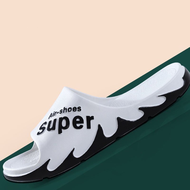 2023 new arrival yellow PVC slippers man summer outdoor shoes home slides slippers for man