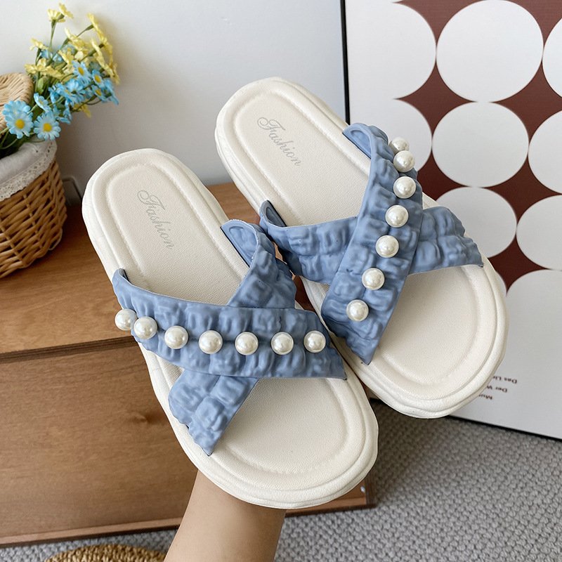 2024 Open Toe Women's Slippers Summer New Casual Comfortable Beach Sandals women's Outdoor Flip Flops Flat Simple Women Shoes