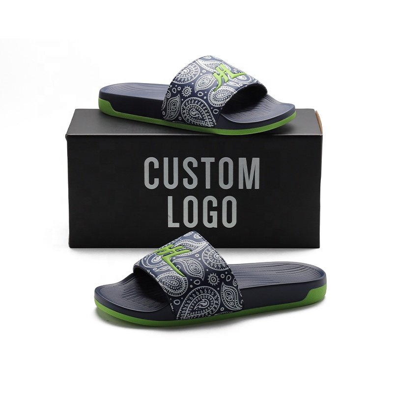 Henghao Explorer Slides Causal Sports Slippers Sell Oem Logo Custom Slides Slippers Flat Sandals 2024 Street Trends Slides