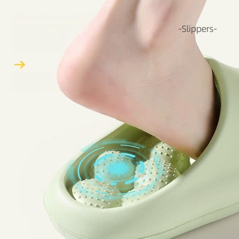 Summer Beach Sandals EVA Spa Soft Ball Massage Bathroom Custom Bubbles Slides Slippers With Logo Men Women